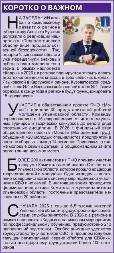 Свежий номер